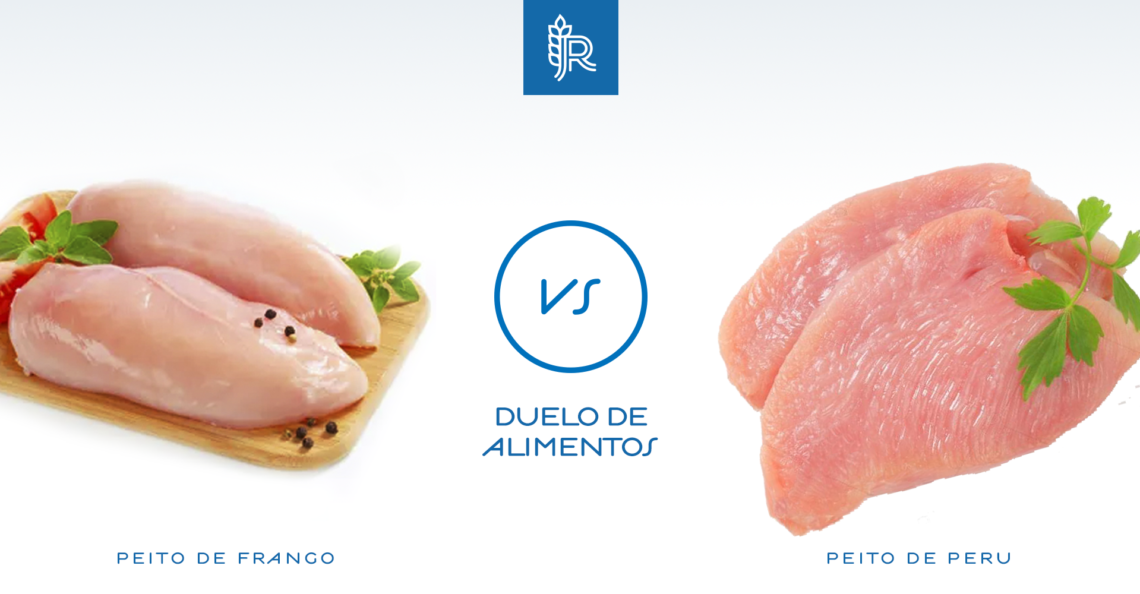 Duelo de alimentos: frango e peru