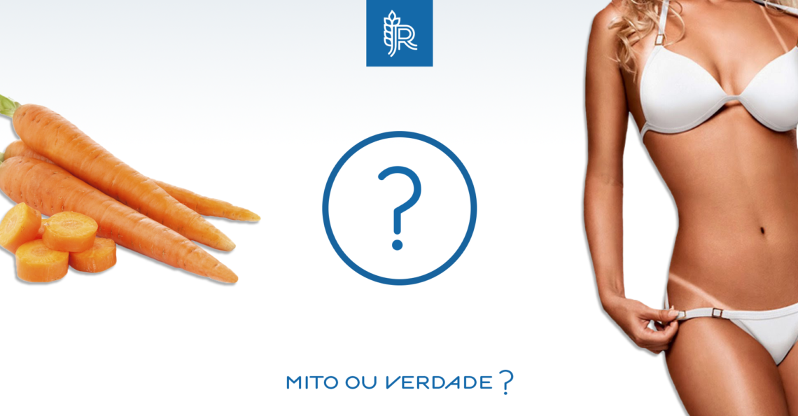 Mito ou verdade: comer cenoura bronzeia a pele?